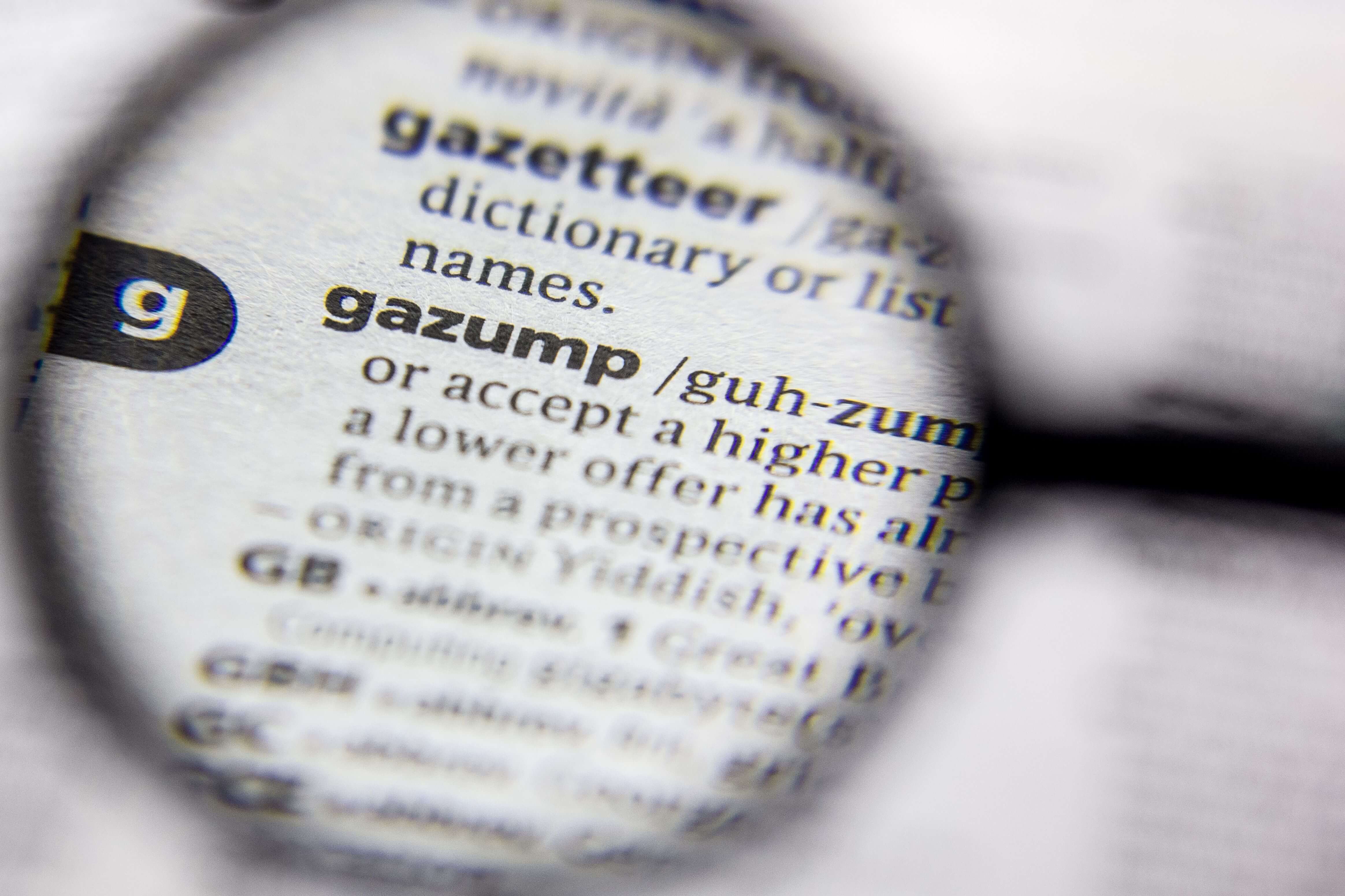 Gazumping blog